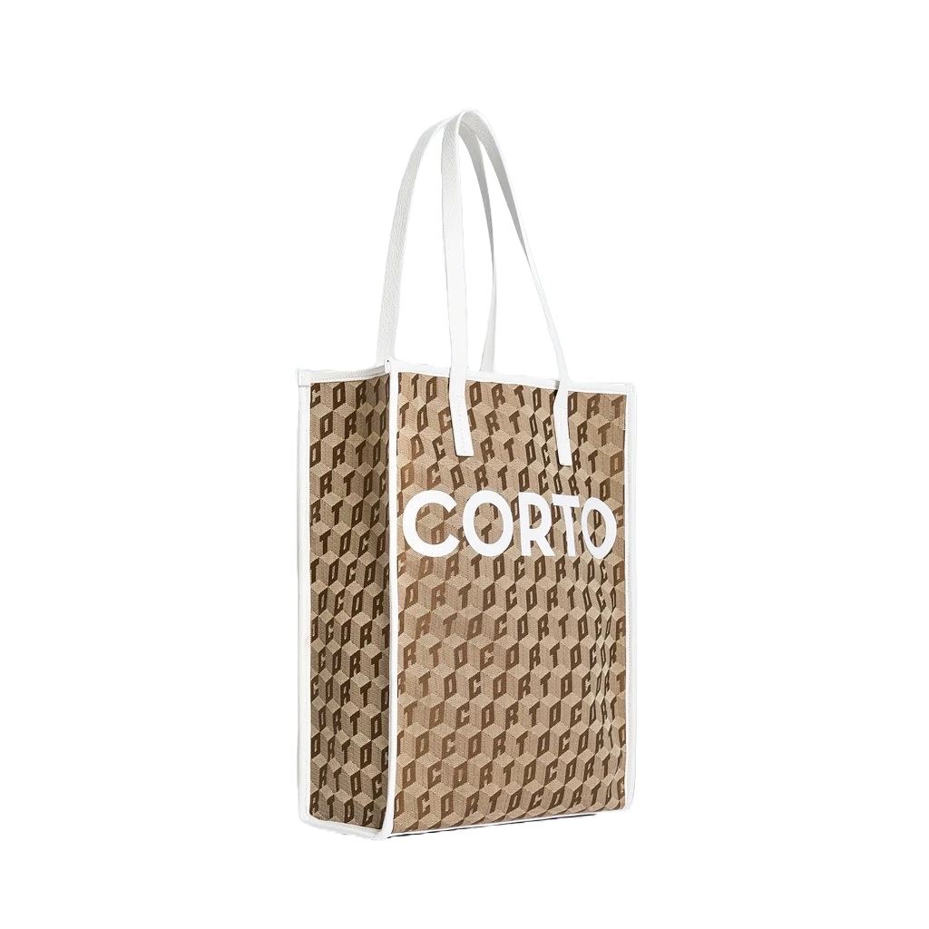 SHOPPER TOTE LUXOR WHITE