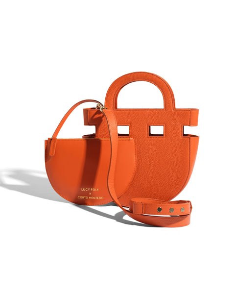 Big Bag Nano Bucket in smooth calfskin