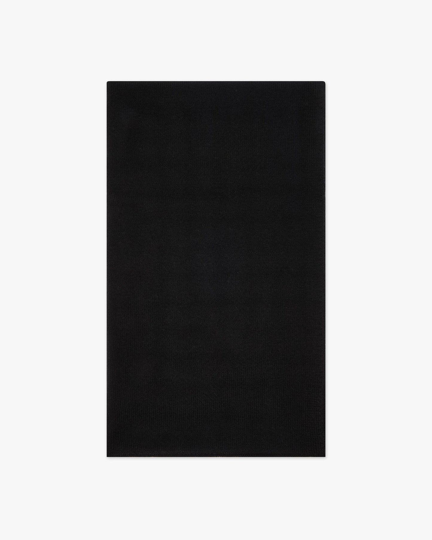 CORTO MAXI STOLE CASHMERE BLACK