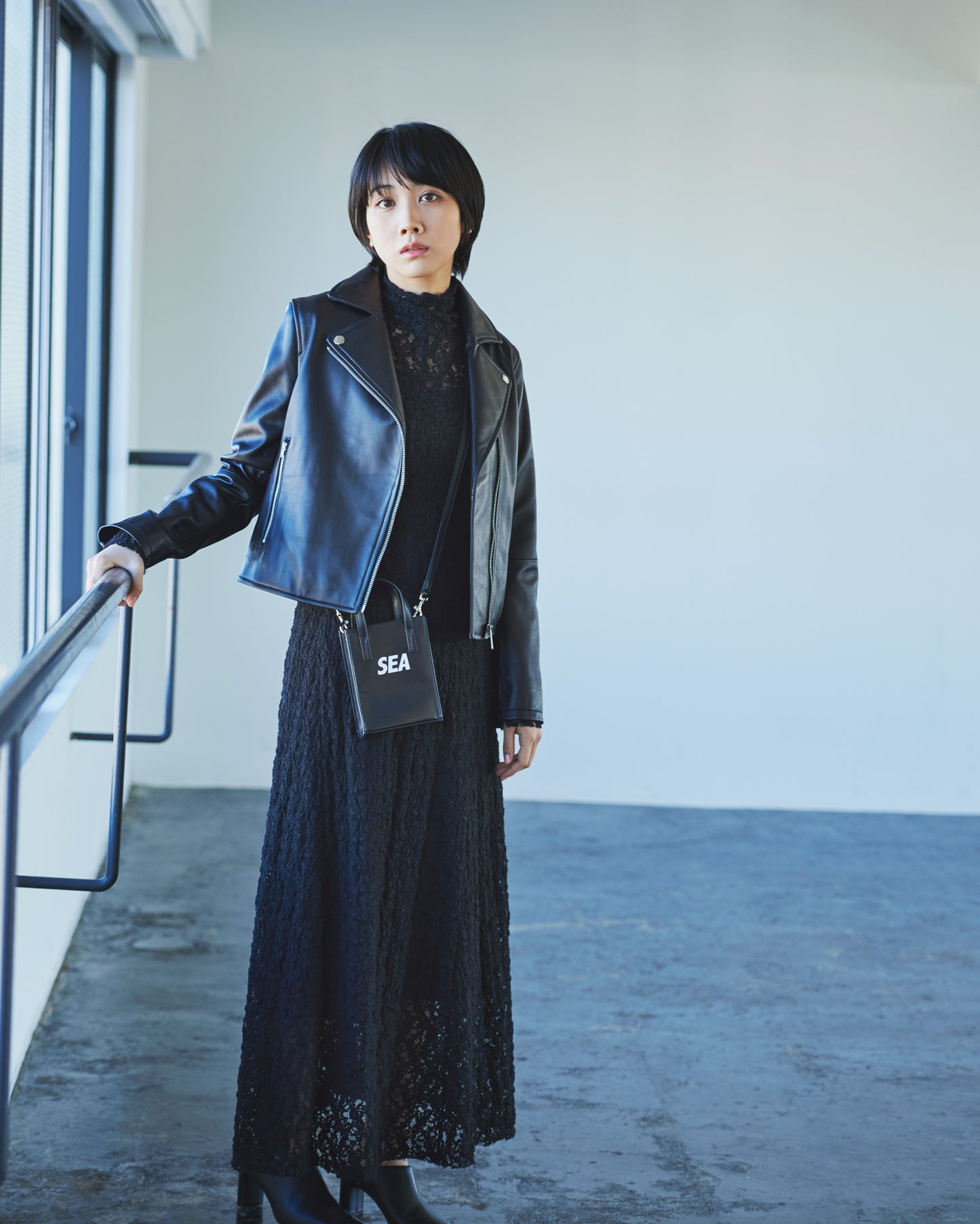 SHOPPER TOTE MINI X WINDANDSEA/BLACK