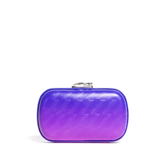 SUSAN WITH TASSLE ULTRAVIOLET ZIG ZAG 3D PRINT