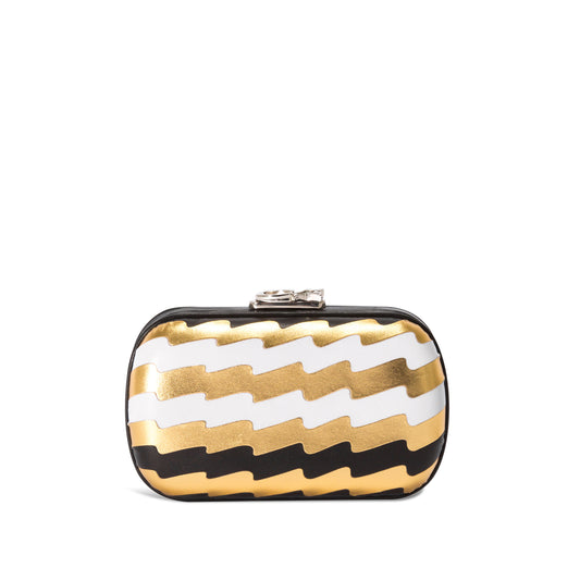 SUSAN C STAR PLEATED GOLD