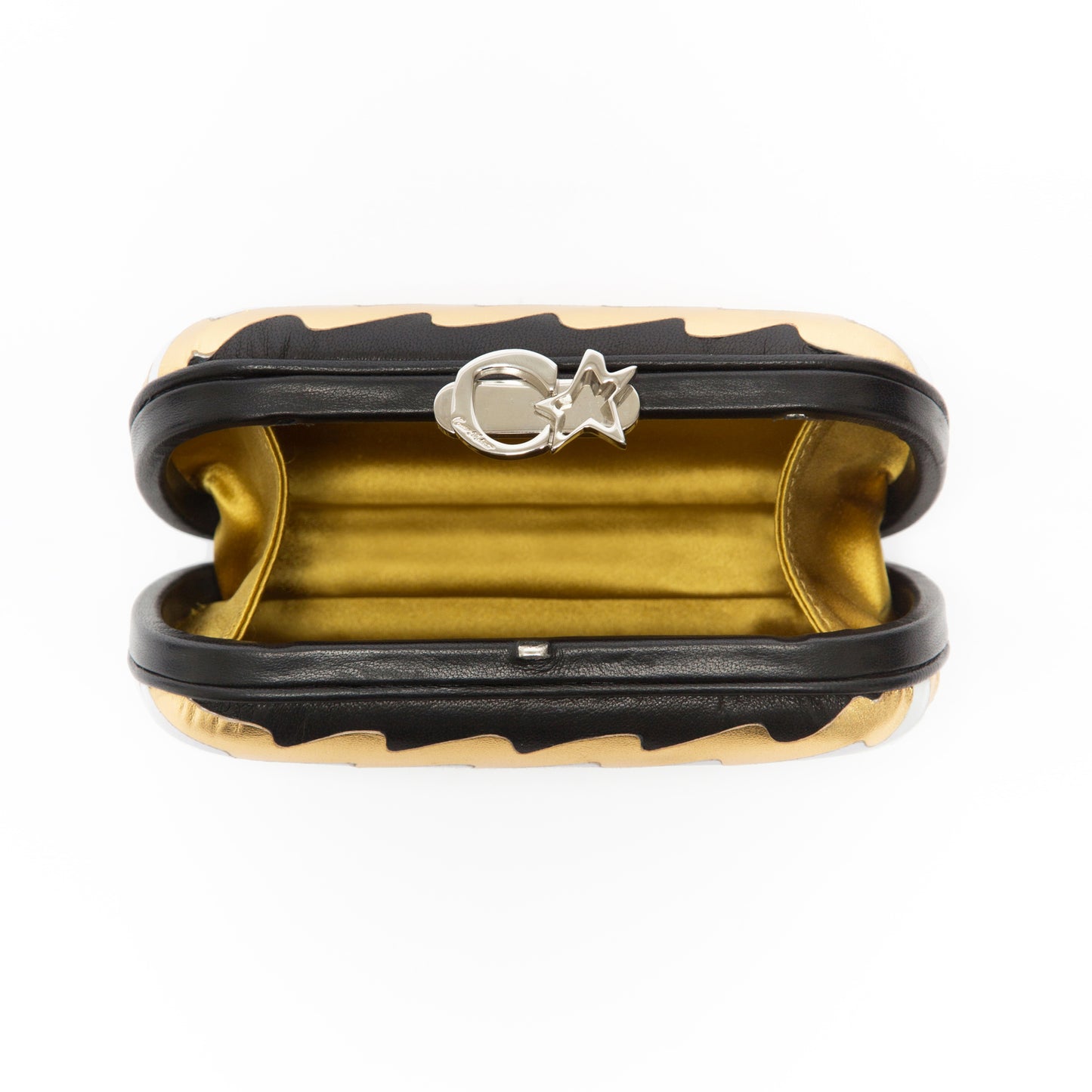 SUSAN C STAR PLEATED GOLD