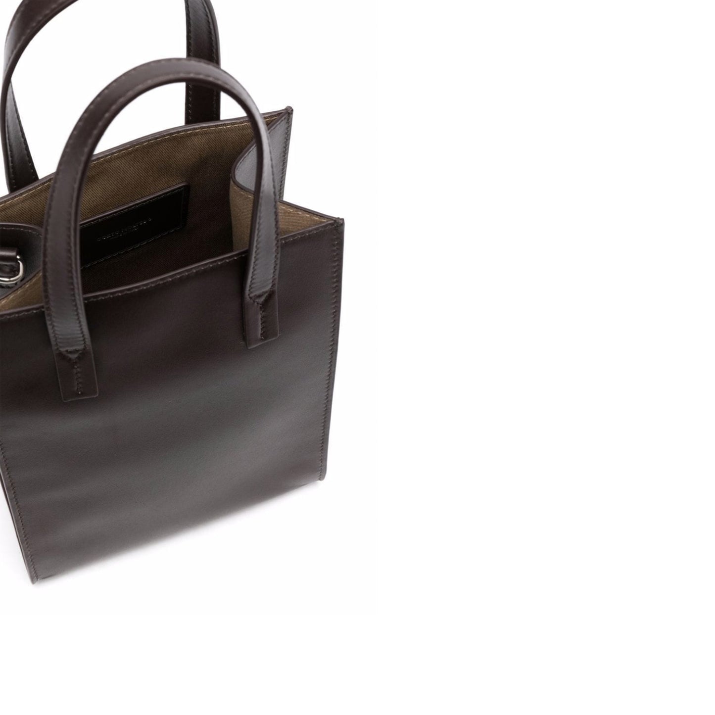 SHOPPER TOTE MEDIUM CHOCO
