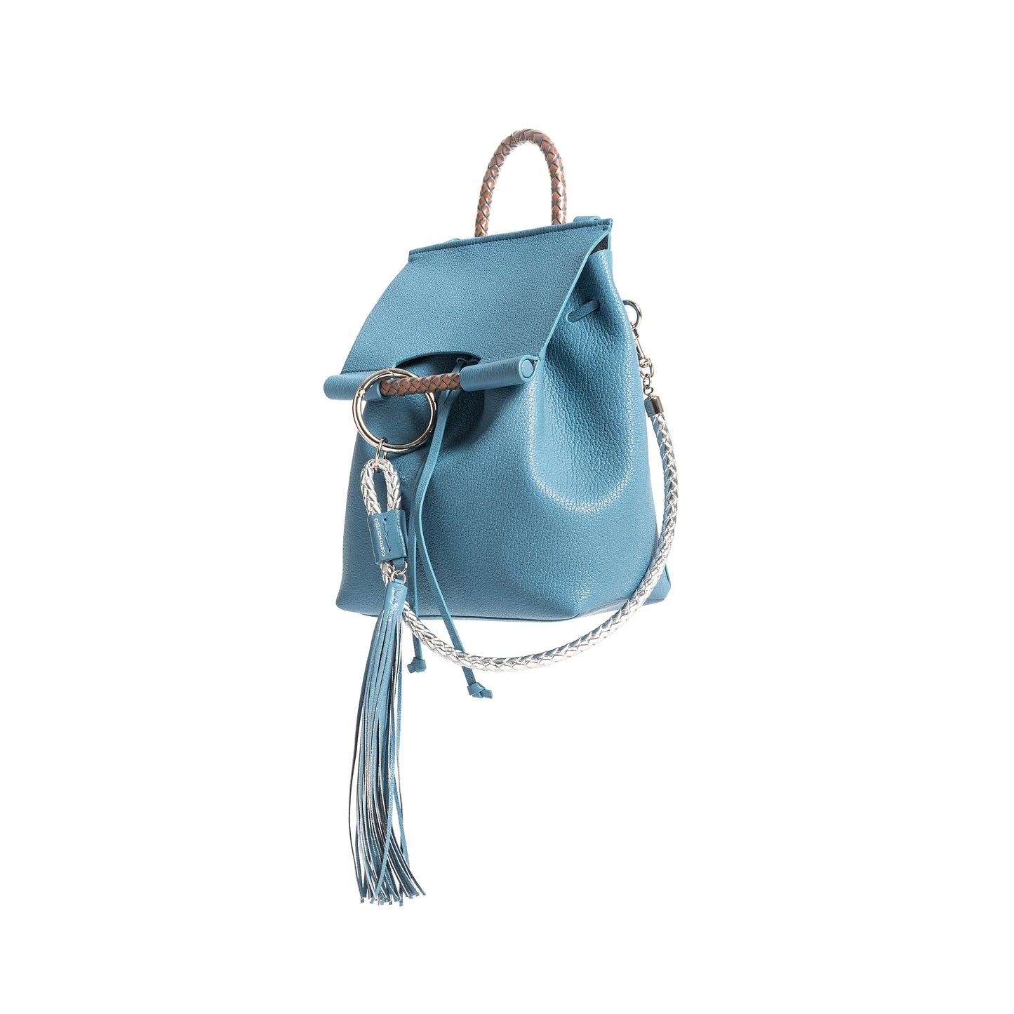 CHARM KEYHOLDER BLUE