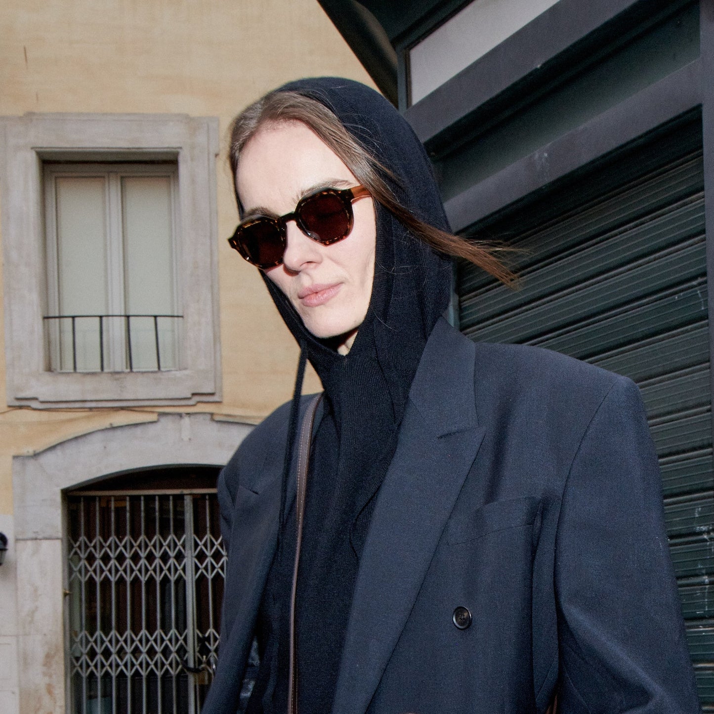 CORTO FELPA HOODIE CASHMERE BLACK