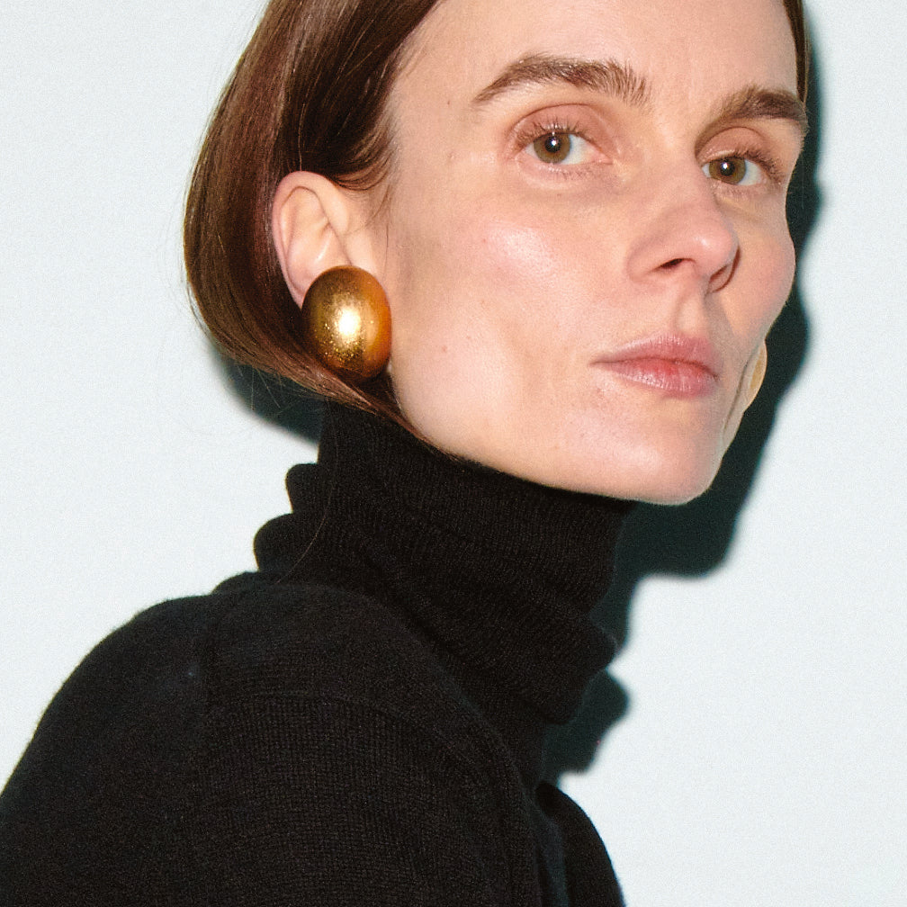 c bentota earring m wood – Corto Moltedo