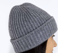 CORTO BEANIE HAT CASHMERE GREY