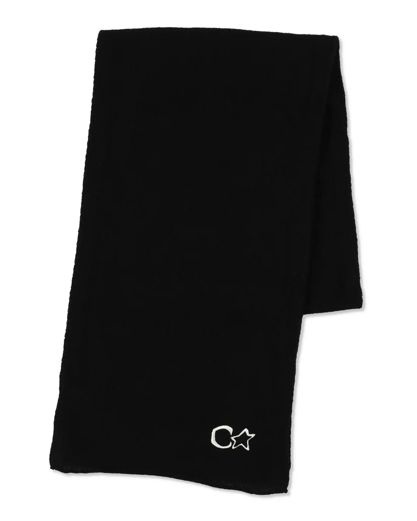 CORTO MOLTEDO x WDS CASHMERE SCARF BLACK