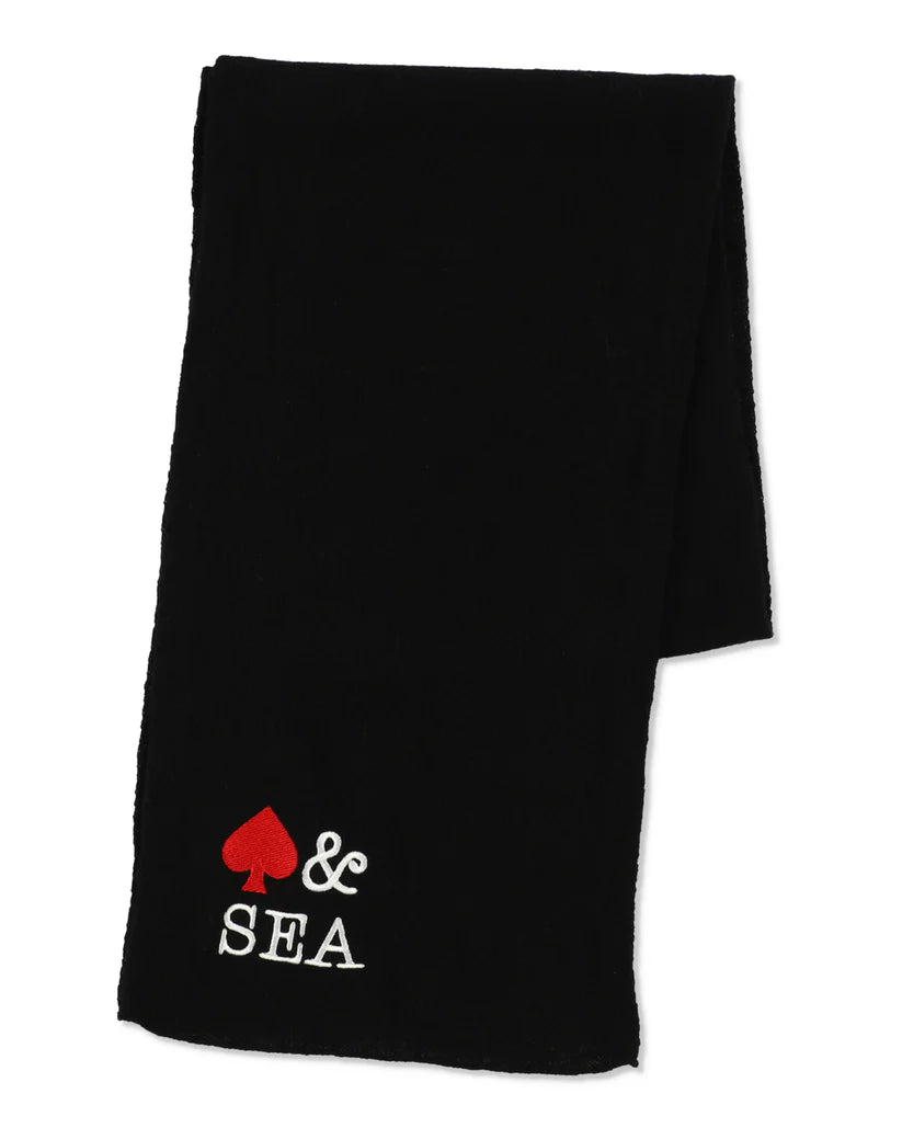 CORTO MOLTEDO x WDS CASHMERE SCARF BLACK