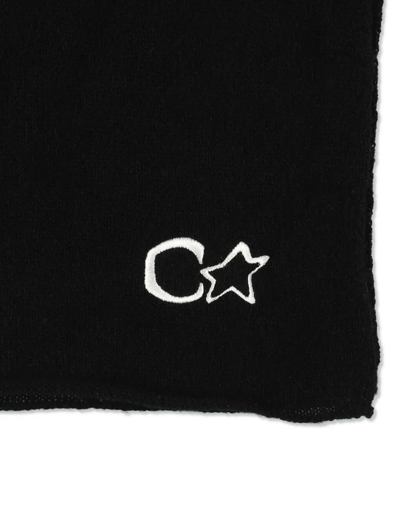 CORTO MOLTEDO x WDS CASHMERE SCARF BLACK