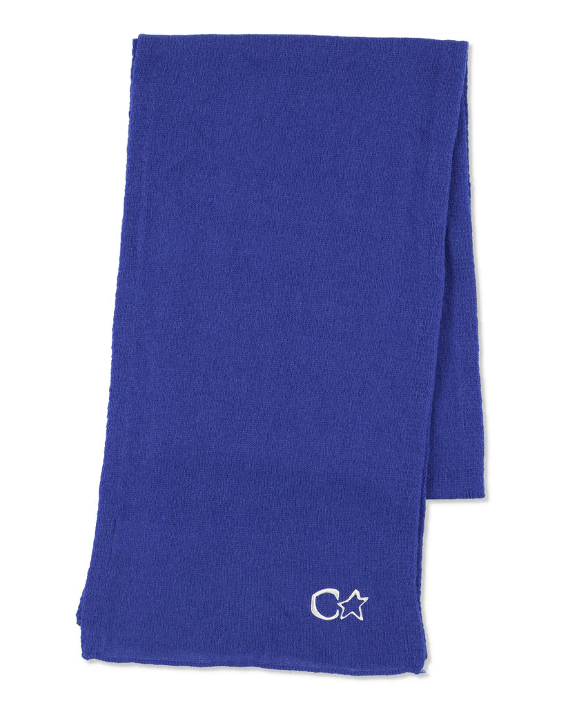 CORTO MOLTEDO x WDS CASHMERE SCARF BLUE