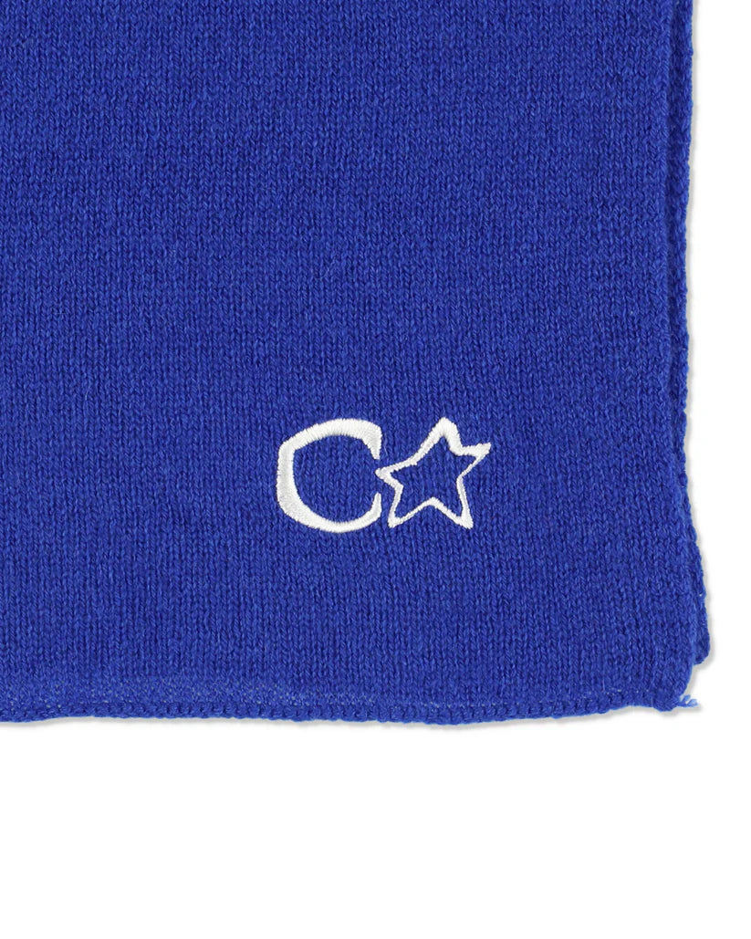 CORTO MOLTEDO x WDS CASHMERE SCARF BLUE