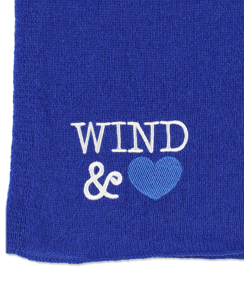 CORTO MOLTEDO x WDS CASHMERE SCARF BLUE