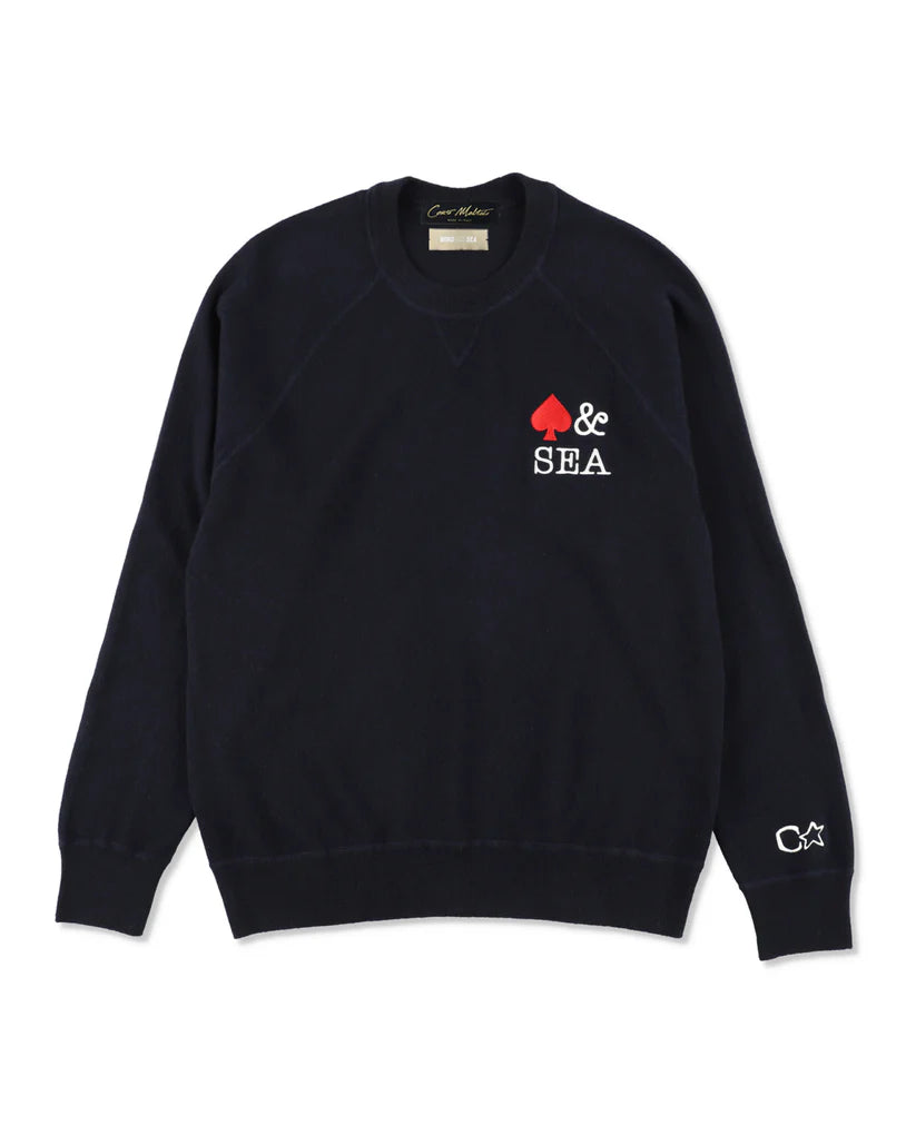 CORTO MOLTEDO x WDS CASHMERE SWEATER BLACK