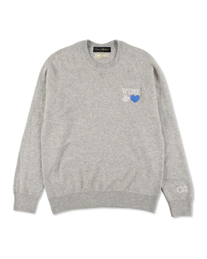 CORTO MOLTEDO x WDS CASHMERE SWEATER GREY