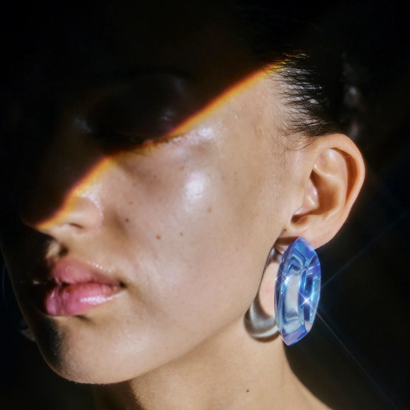 MONIES FLOTTI EARRING BLUE