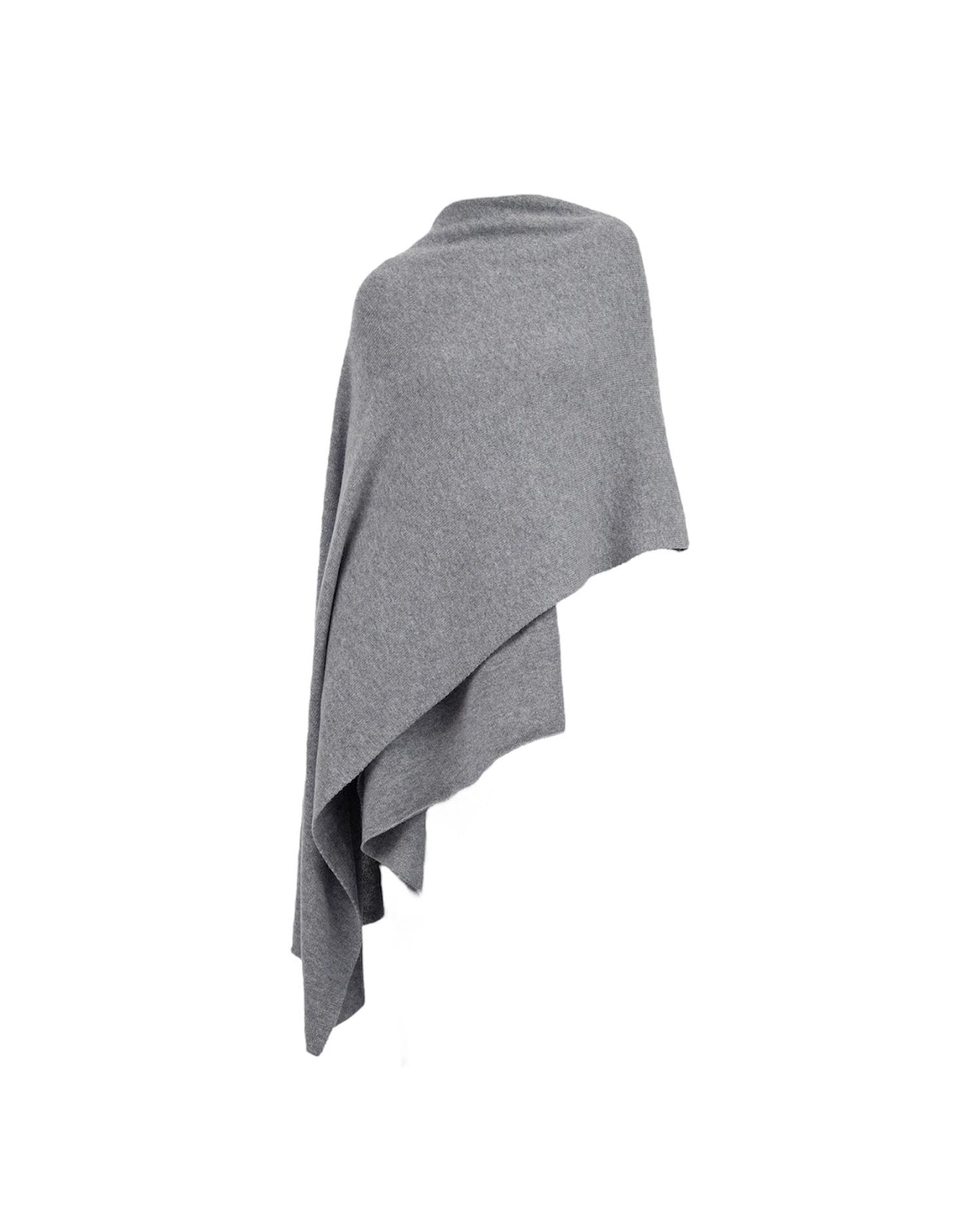 CORTO MAXI STOLE CASHMERE GREY