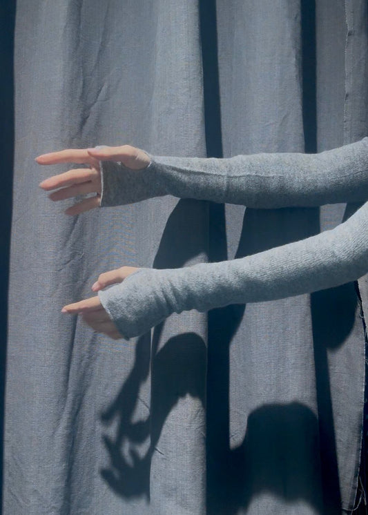 CORTO ARM SLEEVES CASHMERE GREY