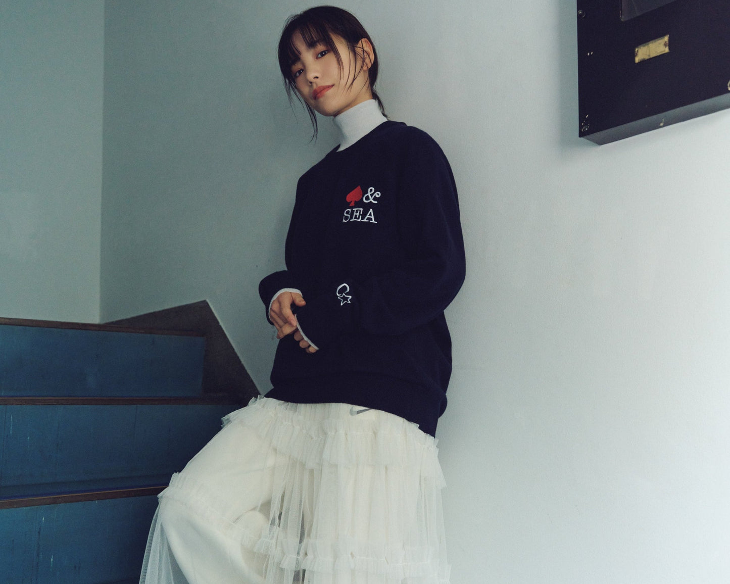 CORTO MOLTEDO x WDS CASHMERE SWEATER BLACK