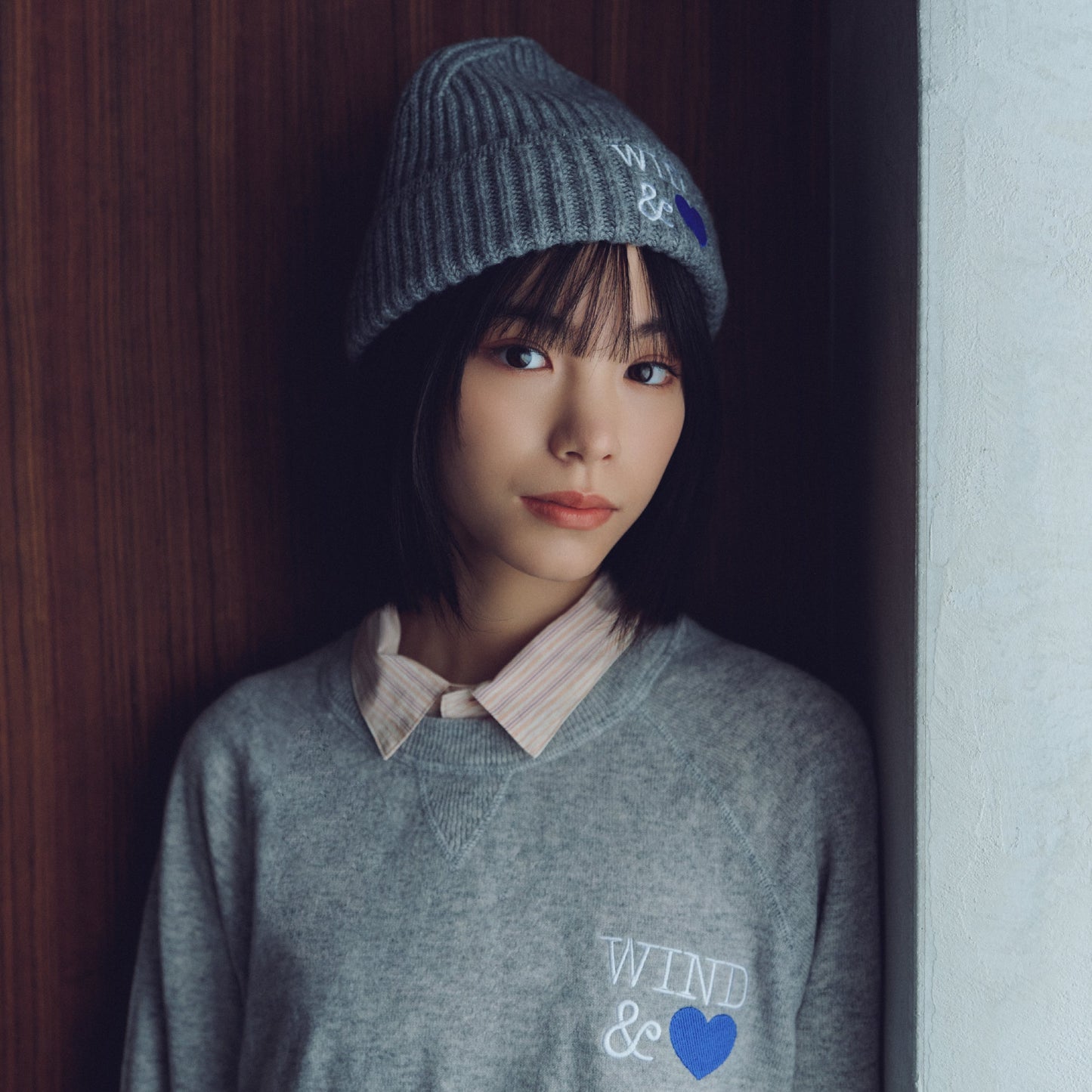 CORTO MOLTEDO x WDS CASHMERE BEANIE GREY