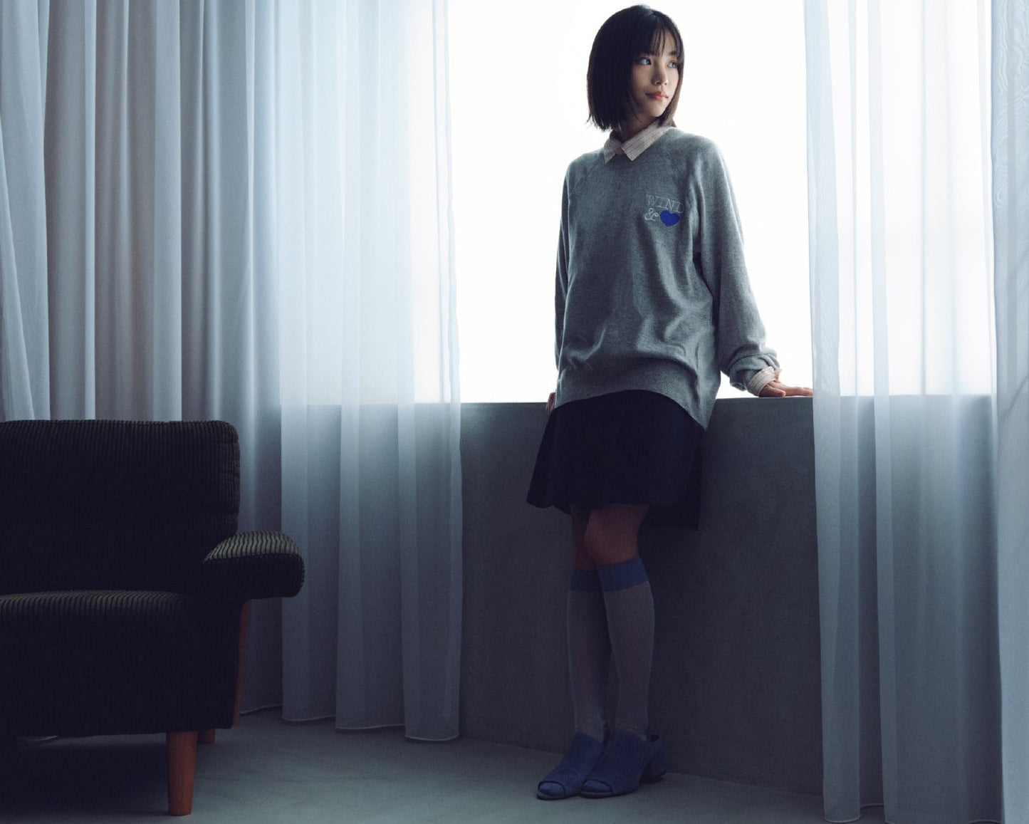 CORTO MOLTEDO x WDS CASHMERE SWEATER GREY