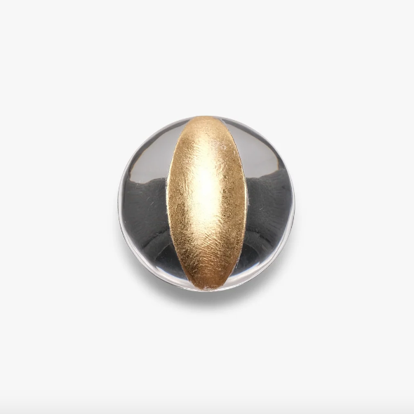 MONIES IBEX RING GOLD PLEXI