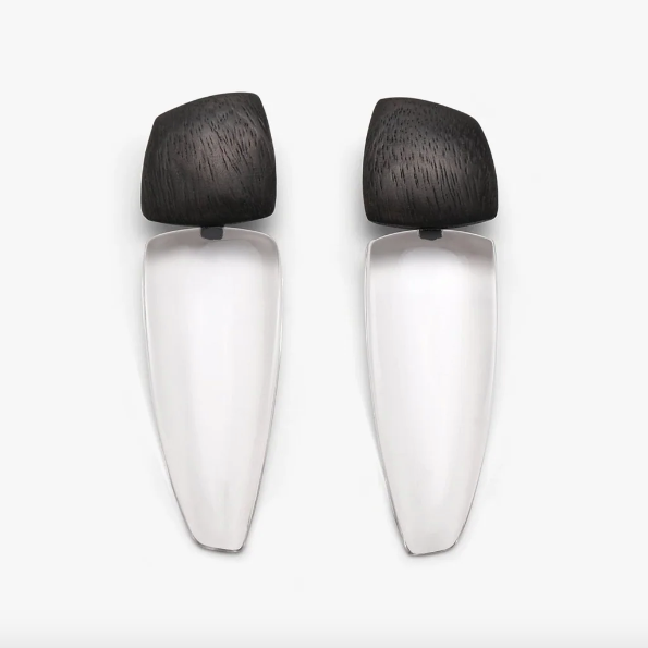 MONIES JOA EARRING BLACK