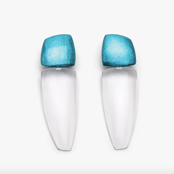 MONIES JOA EARRING BLUE