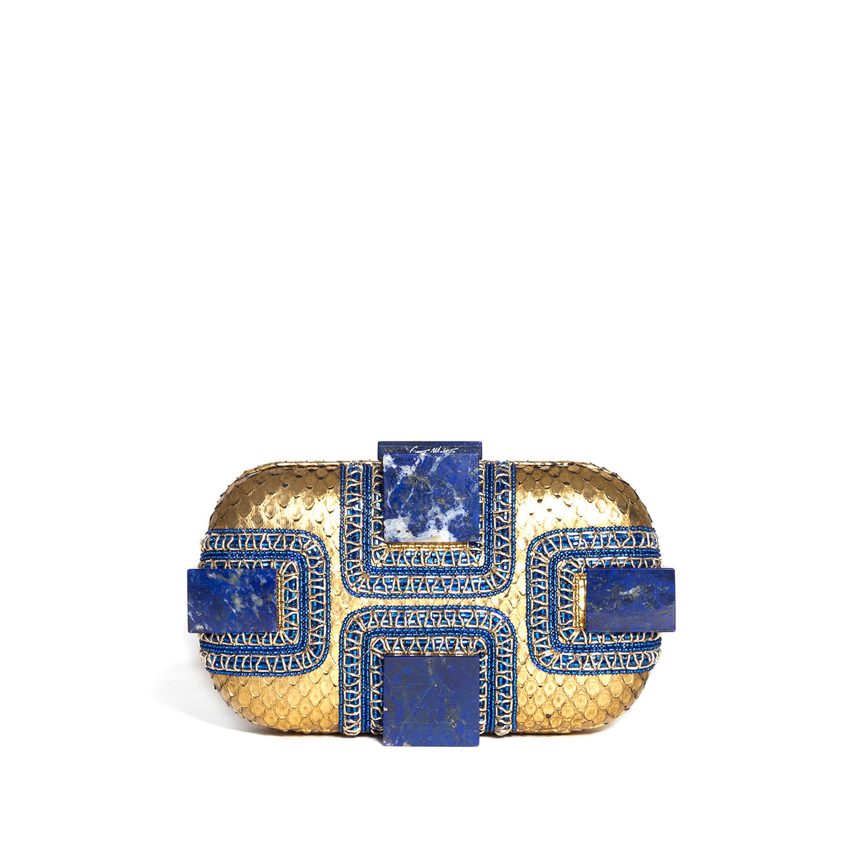 SUSAN SHOCK LAPIS LAZULI/GOLD