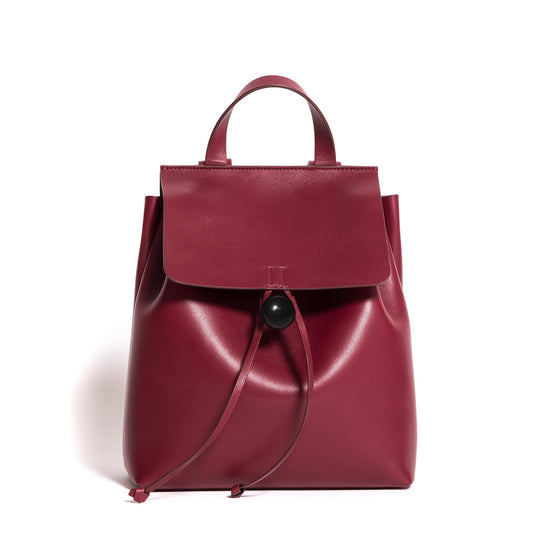 BACKPACK ROSE M VITELLO BURGUNDY