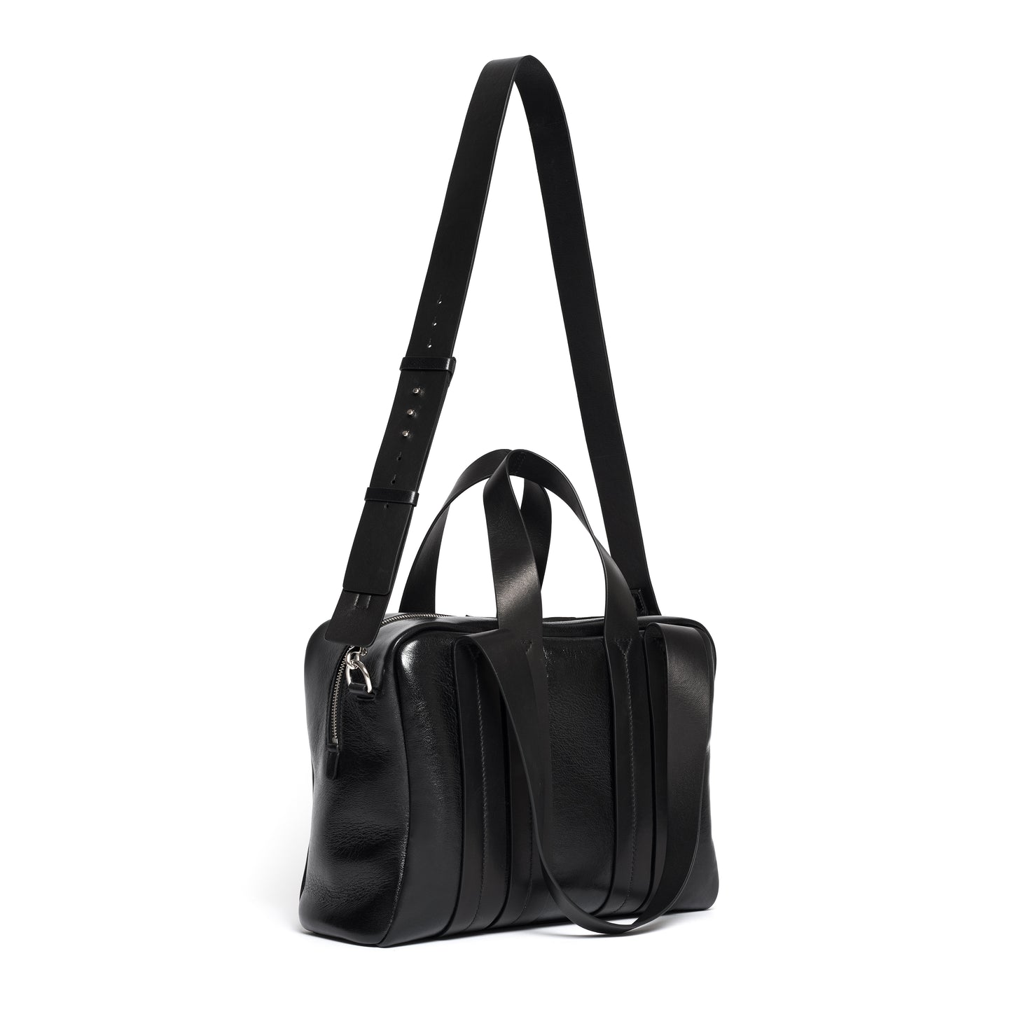 COSTANZA ZIP NAPPA LUX BLACK