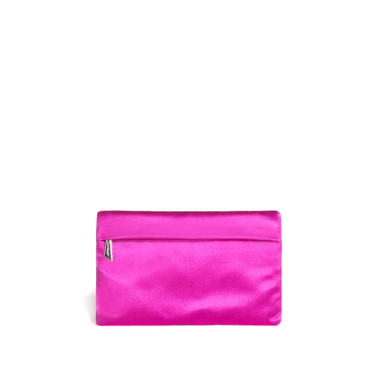 SYBIL POCHETTE FUCSIA SATIN