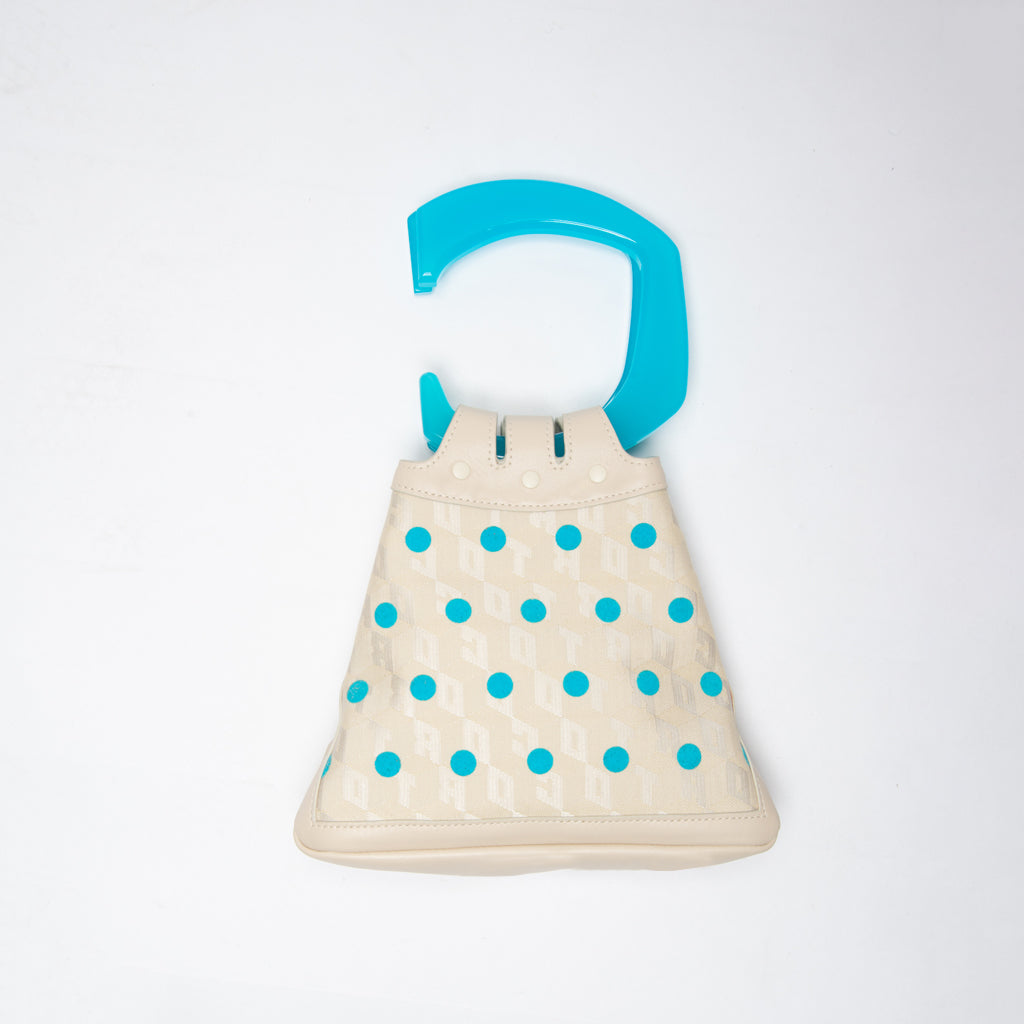 C EVENING BAG POLKA DOTS