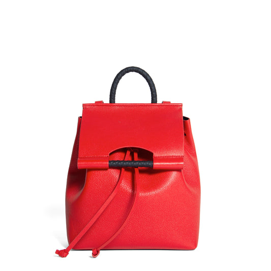 PRISCILLA BACKPACK GOAT RED BRAISE