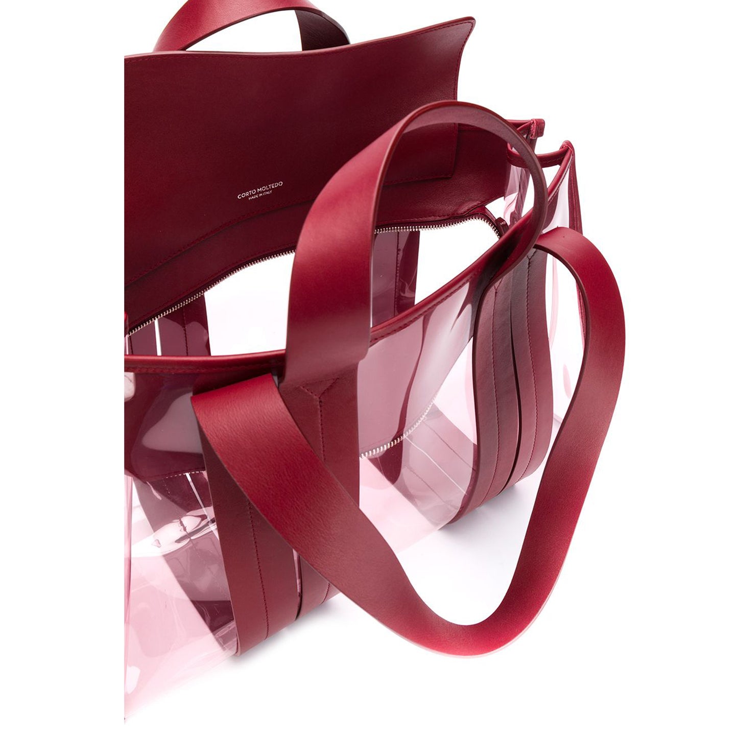 COSTANZA SAINTHONOREPVCピンク/バーガンディ