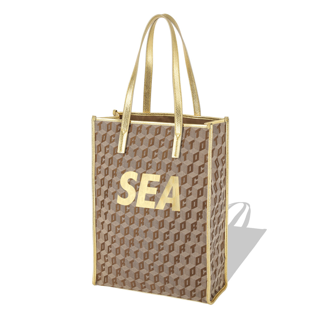 shopper tote corto x windandsea/gold