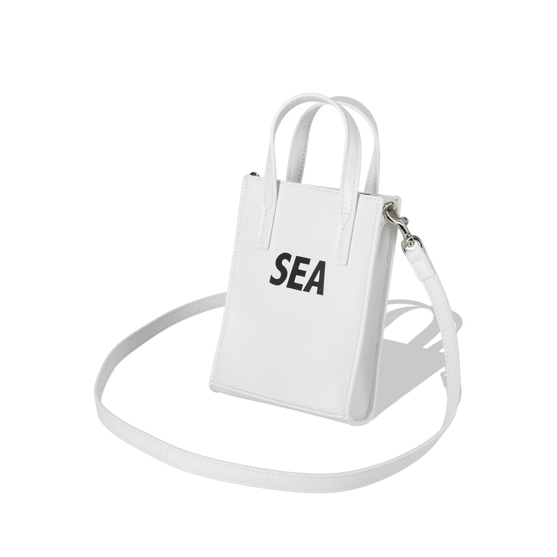 shopper tote mini x windandsea/white